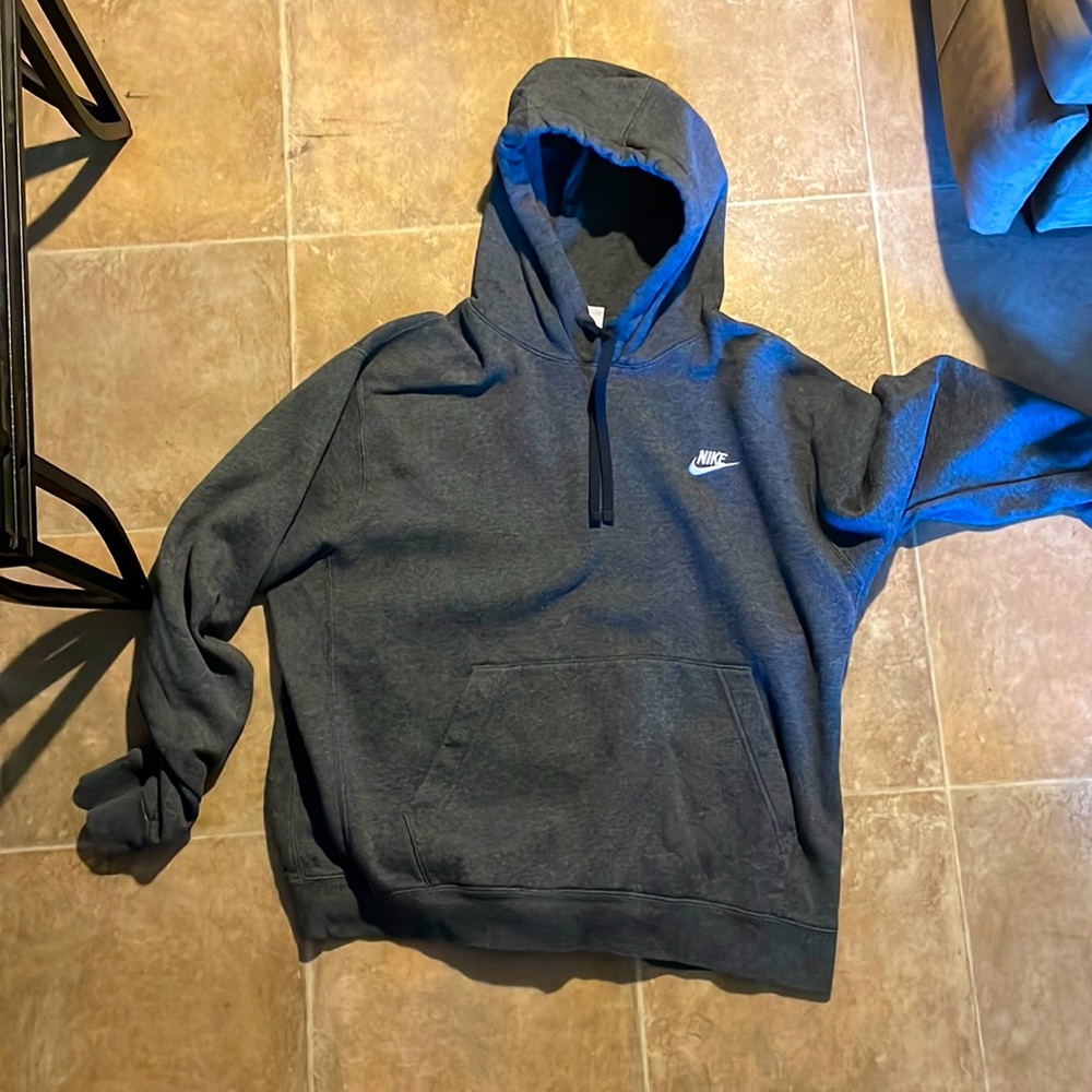 Grey nike hoodie